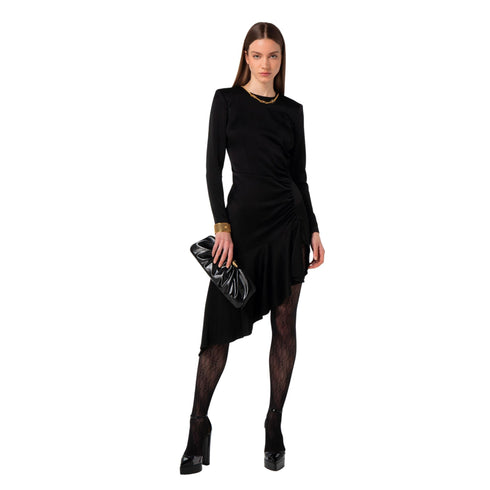 Abito Donna con collana Nero Elisabetta Franchi- Francavilla Moda